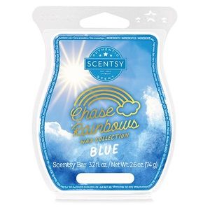 Scentsy Chase Rainbows Blue Wax Bar